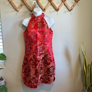 Beautiful Asian dress Chinese New Year